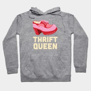 Retro Shoes Thrift Queen Hoodie